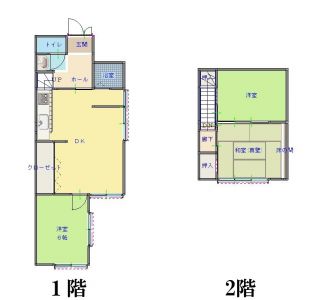 高知市薊野西町2 3DK一戸建て